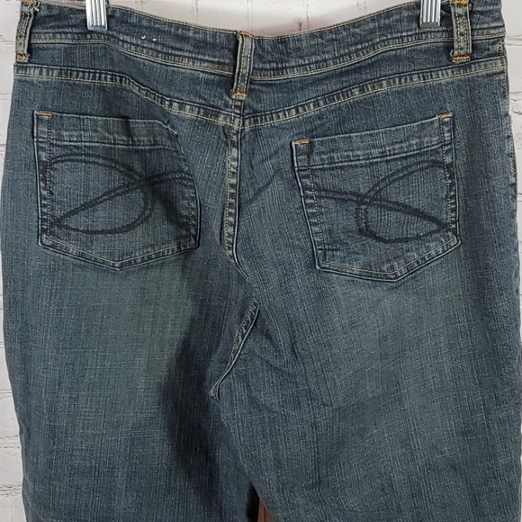 Chicos Size 16 Cropped Jeans - Picture 6 of 8